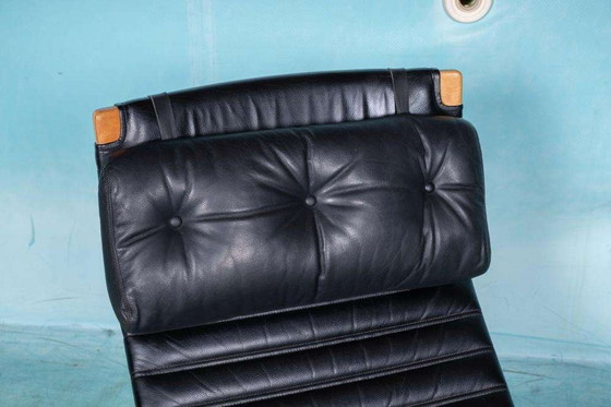 Image 1 of Design Lounge armchair & stool 70s Bruno Mathsson Pernilla