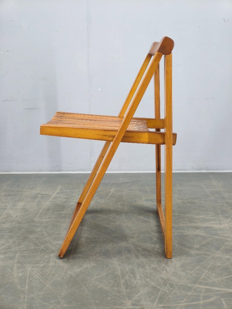Trieste Folding Chair by Aldo Jacober for | Folding chairs second