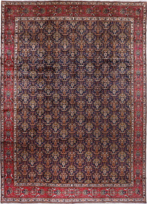 Persian carpet Tabriz 4.96 x 3.45 Oriental carpet fine No. Rk17