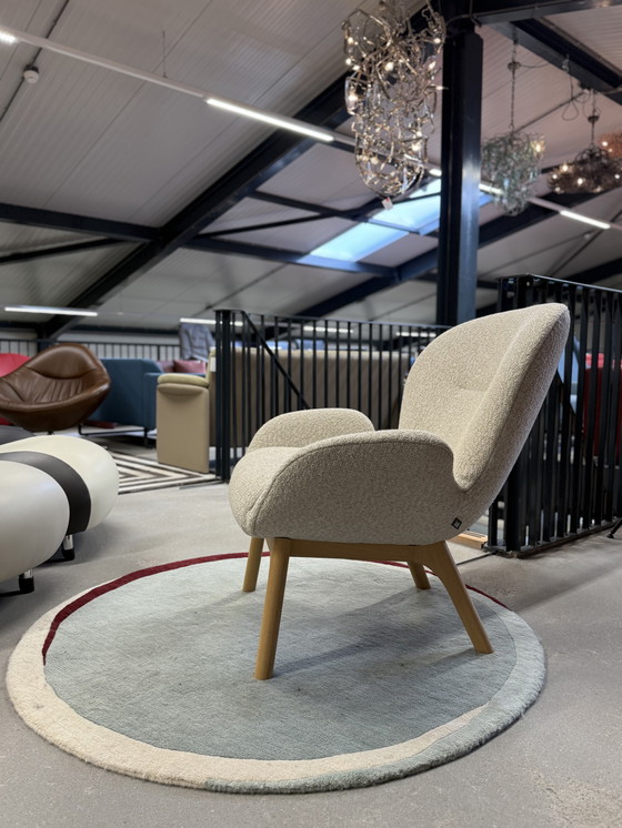 Image 1 of 2 poltrone Rolf Benz 594, sedia in tessuto Serra Design