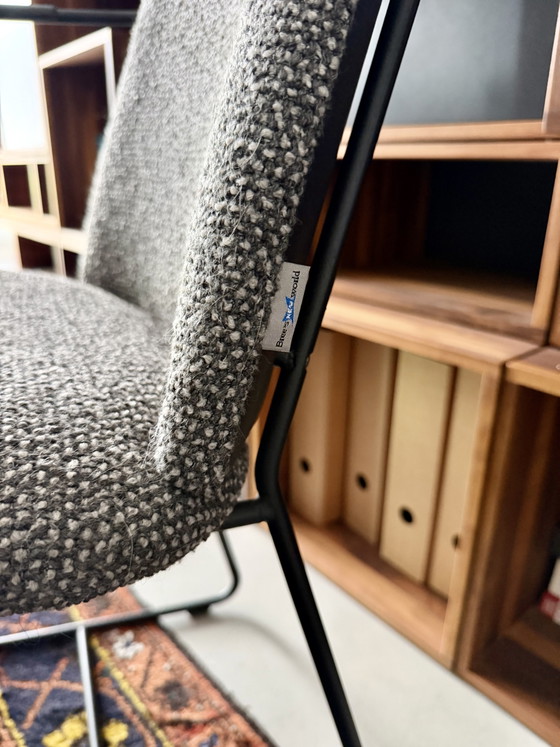 6x Bree’s New World Dining Chairs – Bree's New World, Leather, Metal (photo 2 of 5)