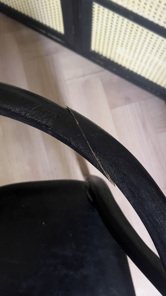 Image 1 of 7 chaises Wishbone sur mesure