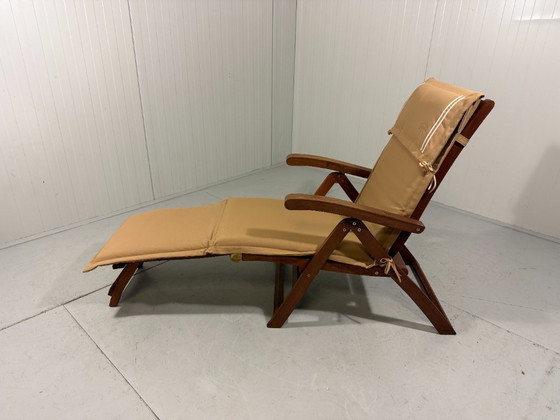 Image 1 of Teak deck chair lounger Royal Life-Style