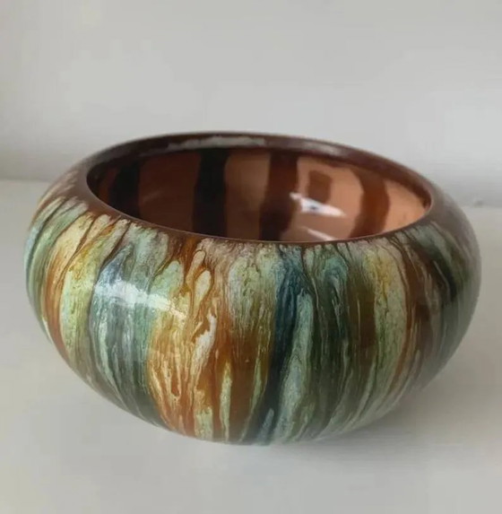 Bretby Art Pottery Tasse aus englischer glasierter Keramik, 20. Jahrhundert – Vasen, Porzellan, Art Deco (photo 4 of 5)