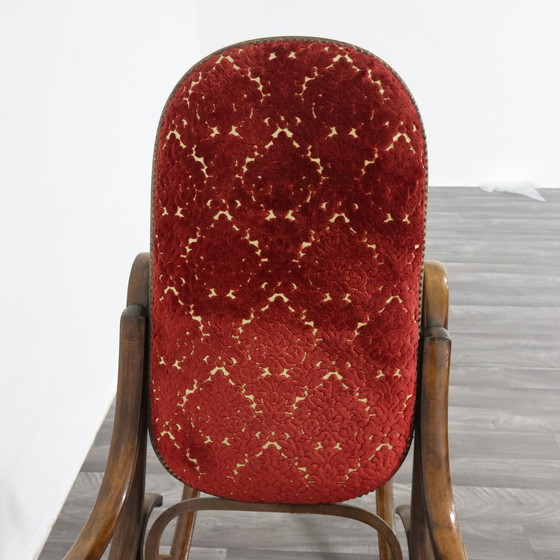 Image 1 of Fauteuil à bascule Thonet Vintage Mid-Century Design