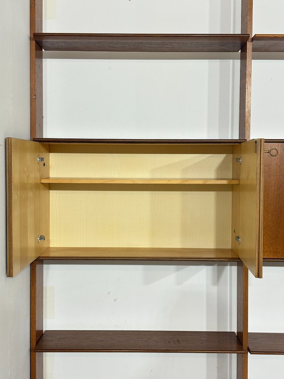 Modulares Mid-Century Wandregal von interna / Teak-Regalsystem 60er Jahre – Wood (photo 5 of 21)