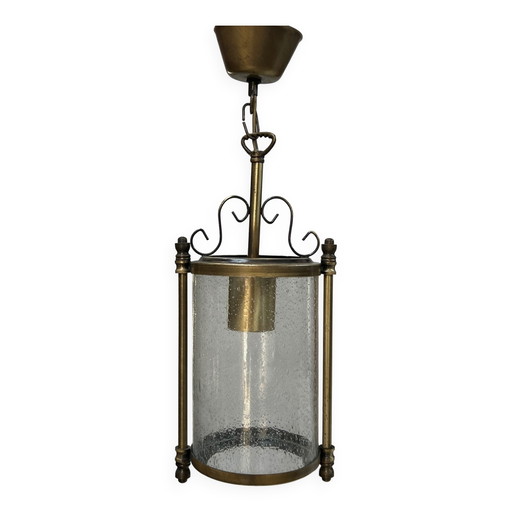 Lanterna sospesa in bronzo. – hanglampen, Bronze