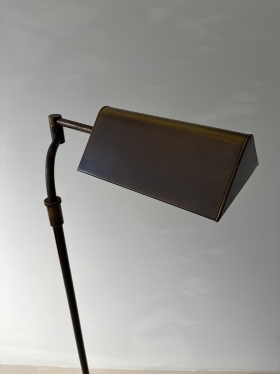 Image 1 of Herda messing vloerlamp jaren 80