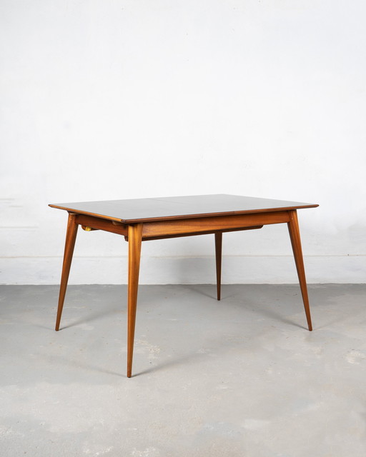 Mid Century Scandinavian Dining Table Made Of Teak