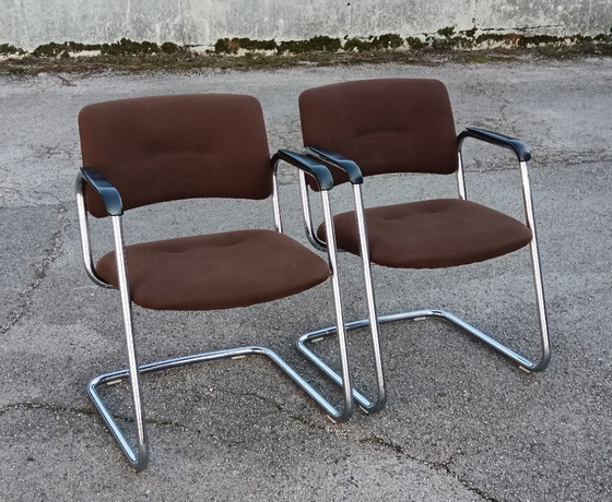 Image 1 of Coppia di poltrone vintage Strafor