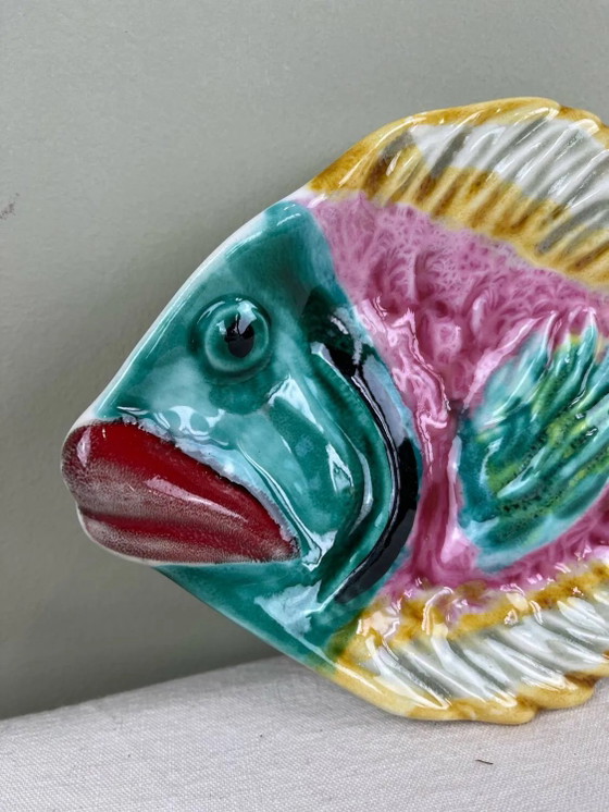 Vassoio portagioie a forma di pesce di Vallauris – Ciotole, Porcelain, Vintage (photo 3 of 9)