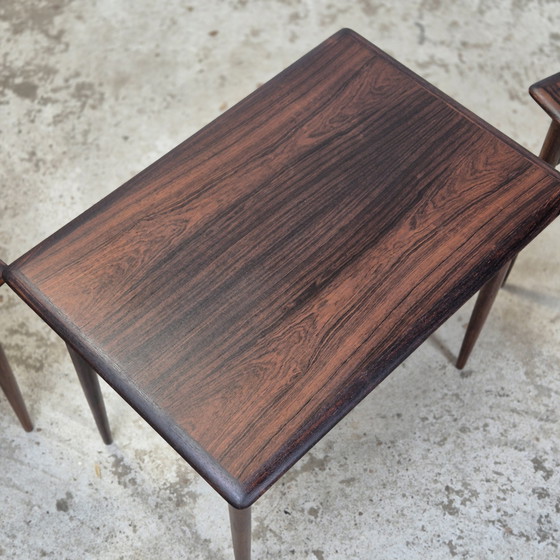 Image 1 of Poul Hundevad, Mimiset danois vintage en palissandre des années 1960