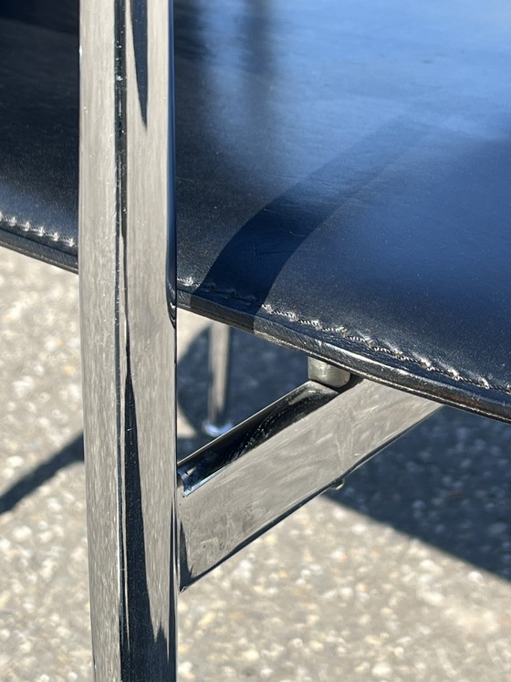 Image 1 of Set van 4 stoelen Fasem Italië, ontwerp Giancarlo Vegni & Gianfranco Gualtierotti