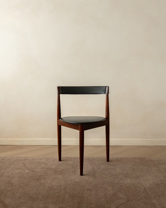 Ensemble de Salle à Manger Roundette Mid Century en Teck par Hans Olsen pour Frem Røjle, 1950s, Set de 5 (photo 17 of 25)