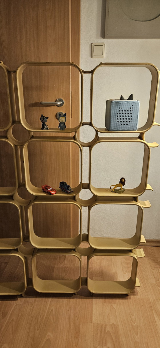 Image 1 of Wand deko Space age 70er Deckenelemente paneelen Raumteiler Regalsystem 