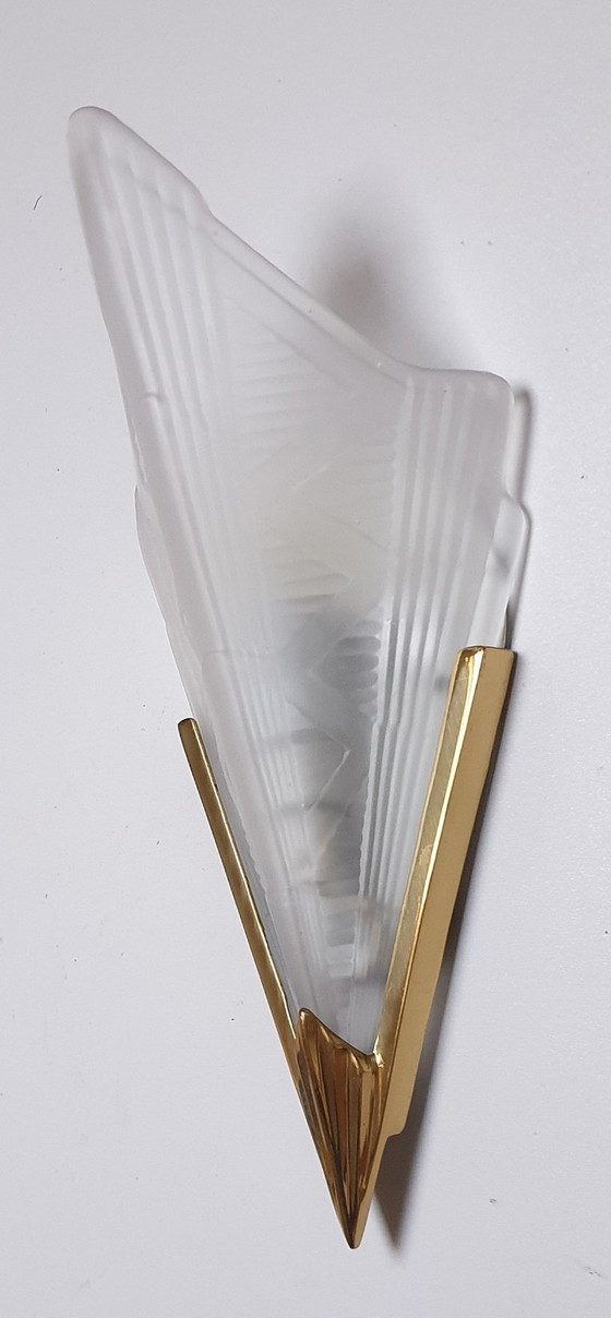 Image 1 of Lampada da parete in stile Art Déco