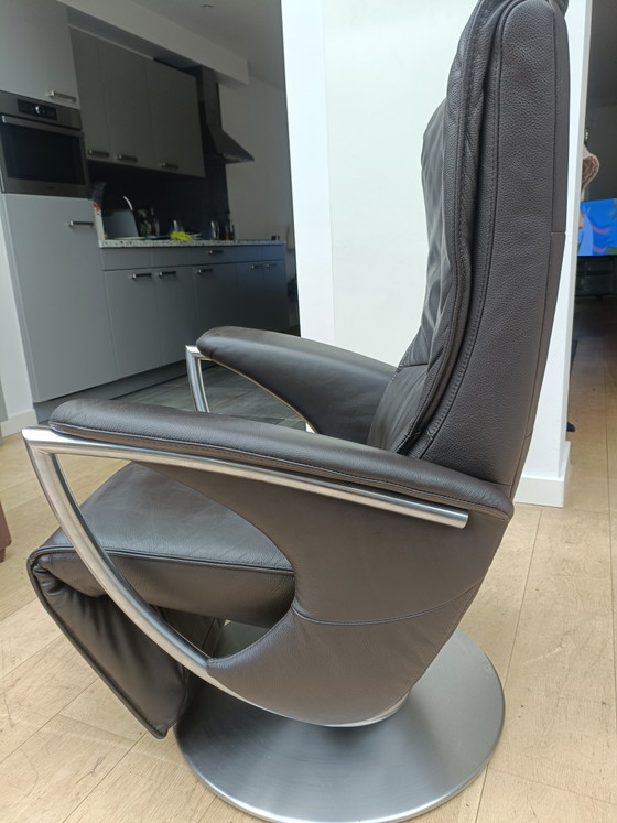 Fauteuil inclinable de premier plan – Prominent, Fauteuils de relaxation, Aluminium, Leather (photo 14 of 16)