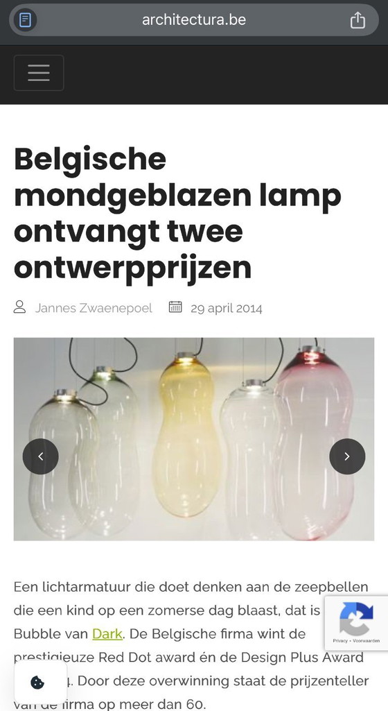 Image 1 of La lámpara de la gran burbuja (Alex Dewitte)