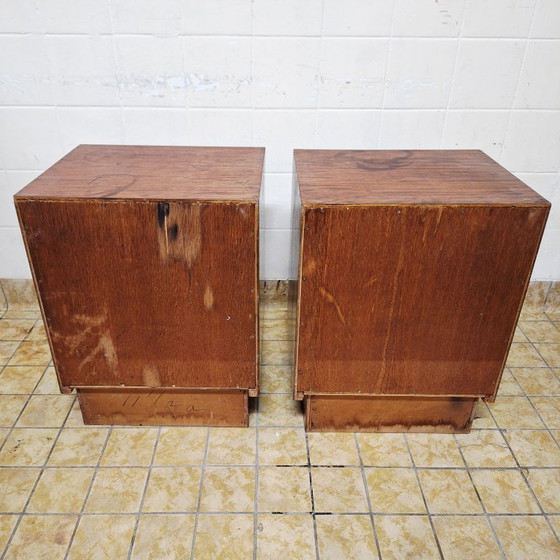 Image 1 of 2 x Jaren 50 / Jaren 60 Nachtkastjes