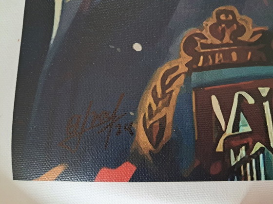 Image 1 of Alberto RICARDO - Cristiano Ronaldo 1 - Lienzo de artista