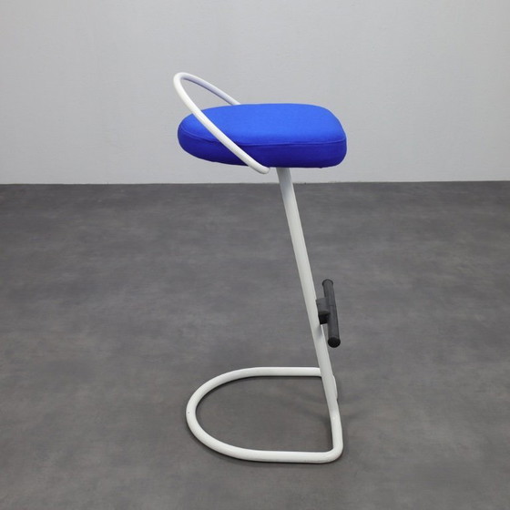 Image 1 of Set di 3 sgabelli da bar postmoderni, anni '80