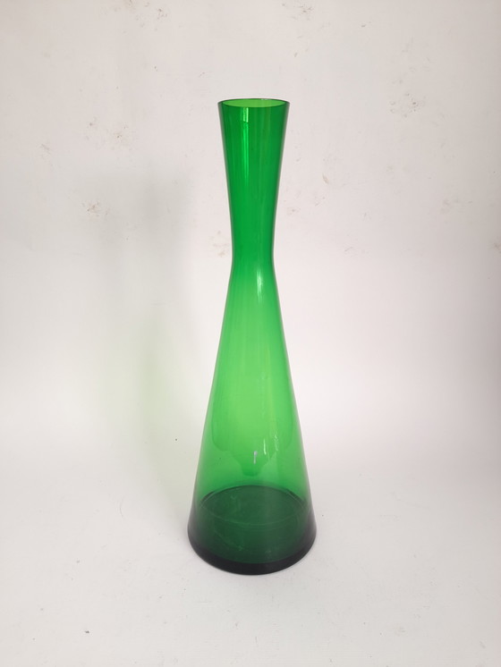 Image 1 of Carafe verte Winston de Per Lutken pour Holmegaard 