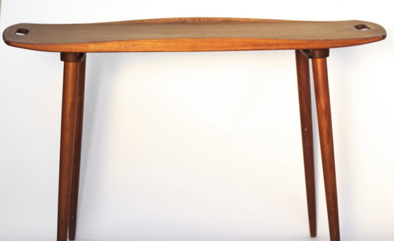 Image 1 of Jens Quistgaard salontafel in teakhout