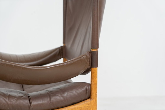 Image 1 of Pair of “Modus” armchairs by Kristian Vedel for Søren Willadsen (Denmark, 1960s).
