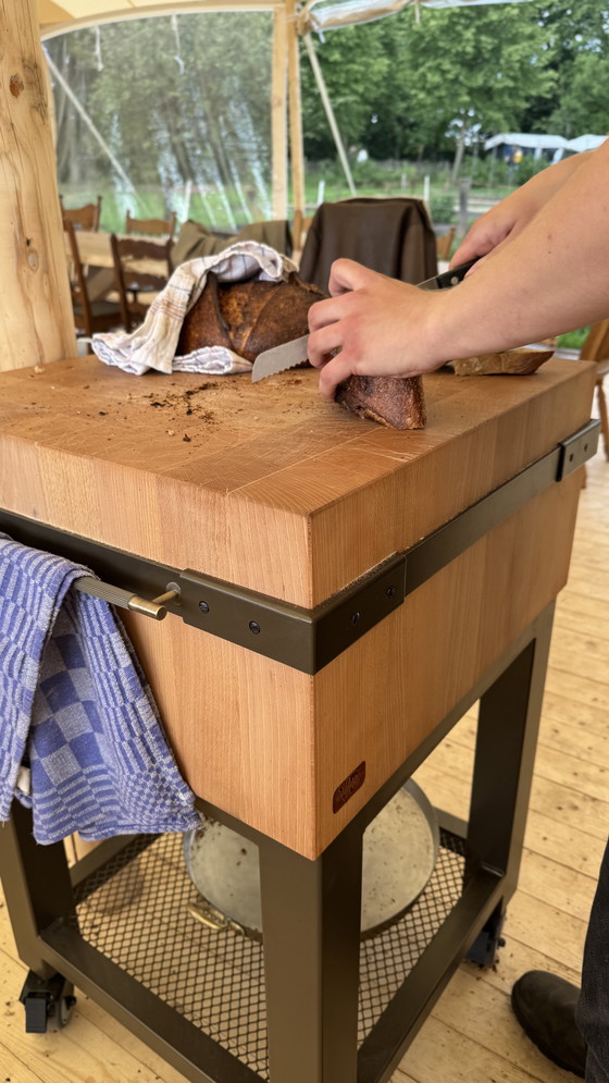 Image 1 of BONCK Mobile Design Butcher Block