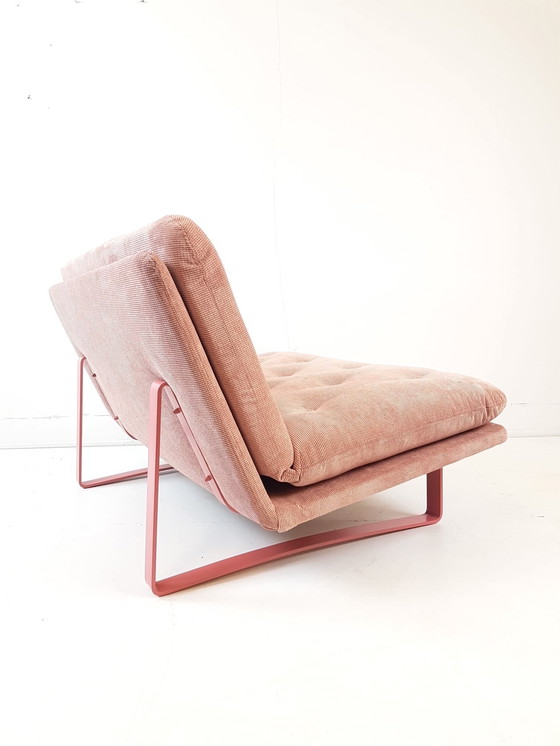 Image 1 of Banc deux places vintage Artifort Kho Liang Le, rose, neuf