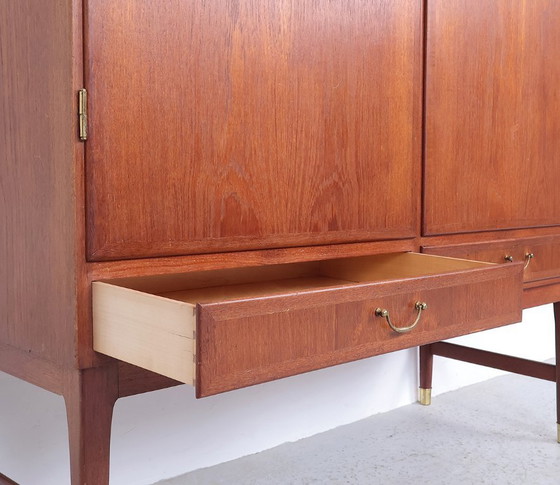 Image 1 of Vintage teak wooden cabinet by Niels O. Møller, 1960s