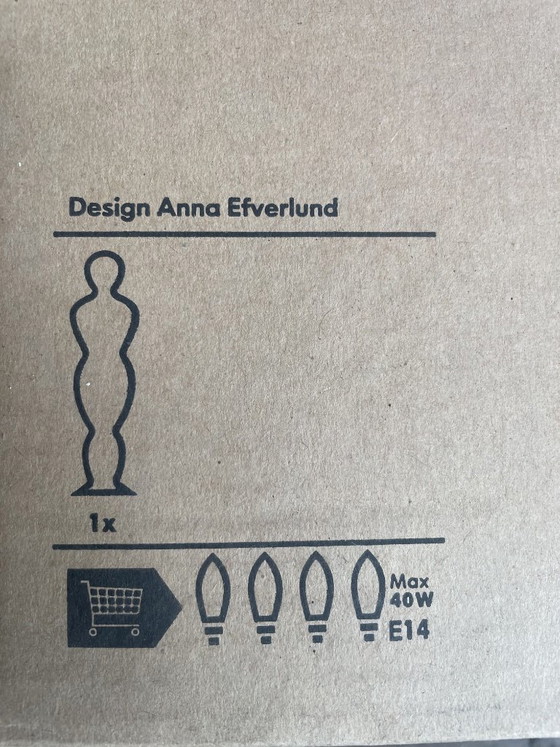 IKEA TORIM Stehleuchten (männlich & weiblich) – Anna Efverlund – 2006 – New Old Stock – Metal, Paper (photo 6 of 8)