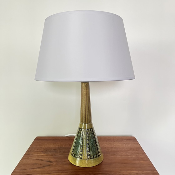 Image 1 of Vintage Scandinavian ceramic lamp, Sweden, 1960s
