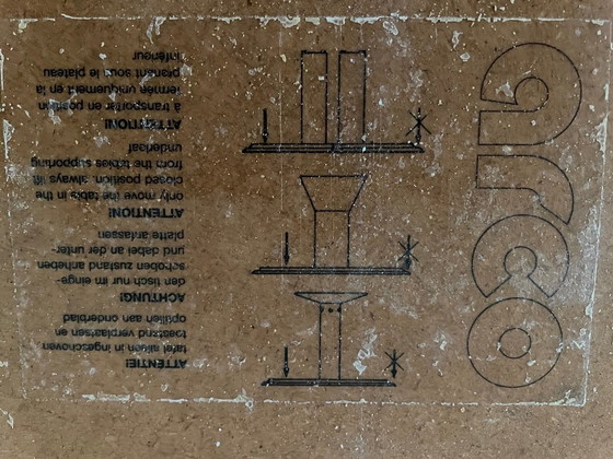 Image 1 of Table de salle à manger Arco Balance diamètre 130 cm, extensible 189x130
