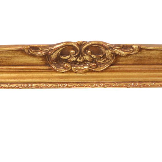 Image 1 of Cornice in legno dorato in stile barocco 70x60cm