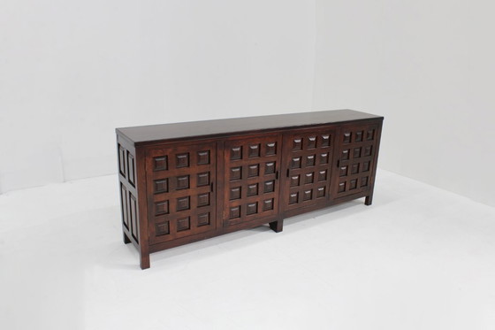 Image 1 of Vintage Spanish Brutalist Sideboard