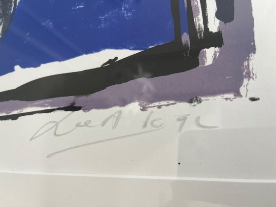 Image 1 of Siebdruck „Red Bottle 47/60“ des Künstlers John Lie a Fo (1945)