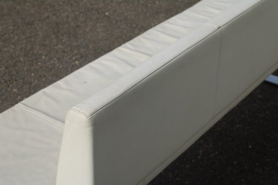 Rolf Benz 620 Dining Bench White Leather - 200cm – 3-5 seaters (photo 5 of 6)