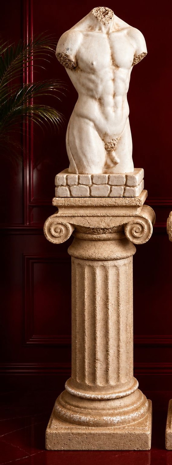 Set di 2 torsi con colonne – Sculture, Ceramica, Pietra (photo 6 of 15)