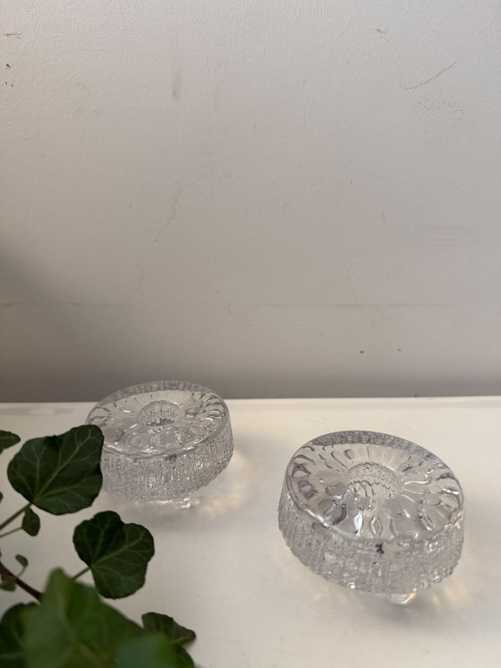 Image 1 of Set van 2 kandelaars Iittala Mid Century Scandinavisch design