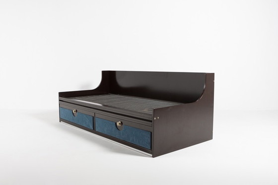 Image 1 of La Permanente Mobili Cantu Einzelschlafsofagestell, Italien der 1980er Jahre