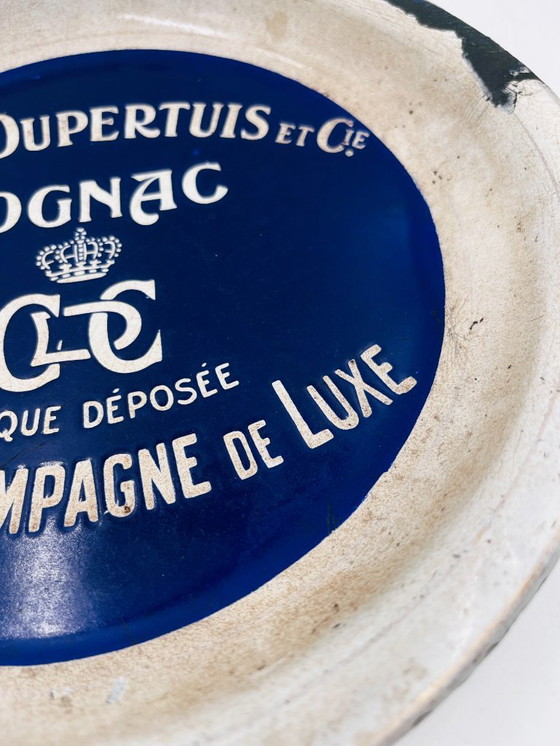 Image 1 of Vassoio smaltato Cognac Jacques Dupertuis