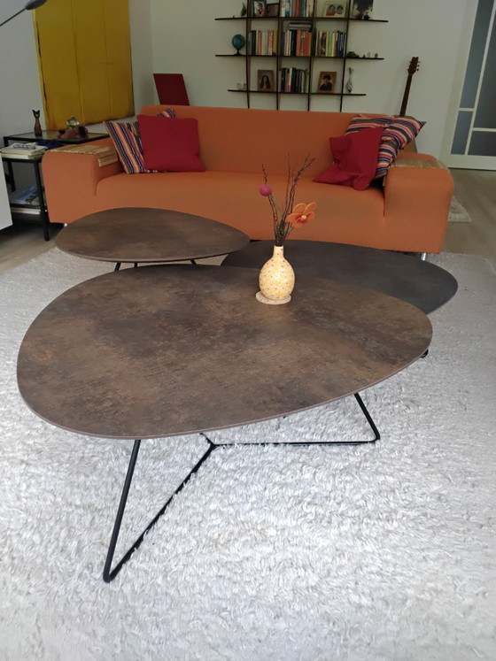 Image 1 of Set van drie salontafels Twinny Bree's new world Ceramistone