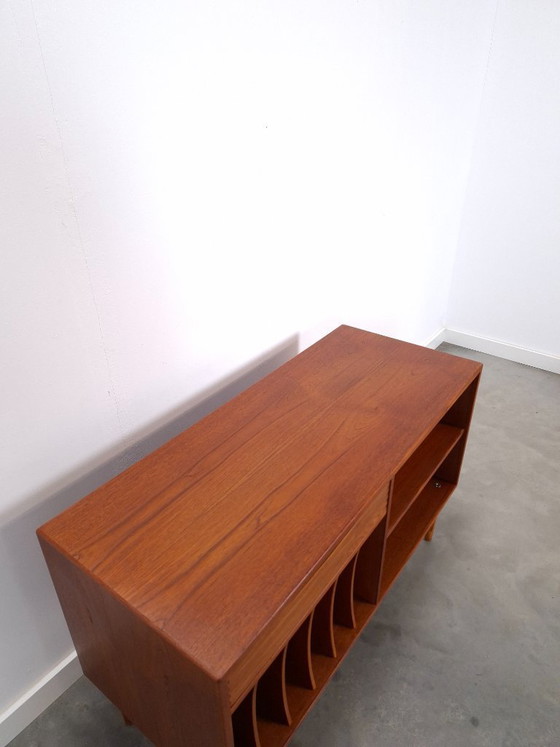 Image 1 of Teak LP cabinet with drawer, TV & media unit, sideboard
