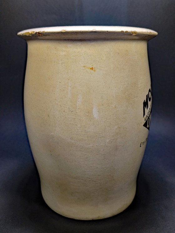 Grote mosterdpot van Bister 1930 (België) – Decoratieve objecten, Ceramic (photo 5 of 6)