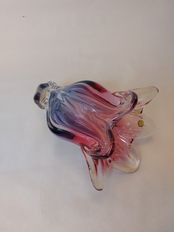 Image 1 of Jarrón de cristal Bohemia