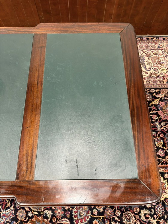 Scrivania Partner Inglese Chesterfield Classica – Scrivanie, Leather, Wood (photo 18 of 21)