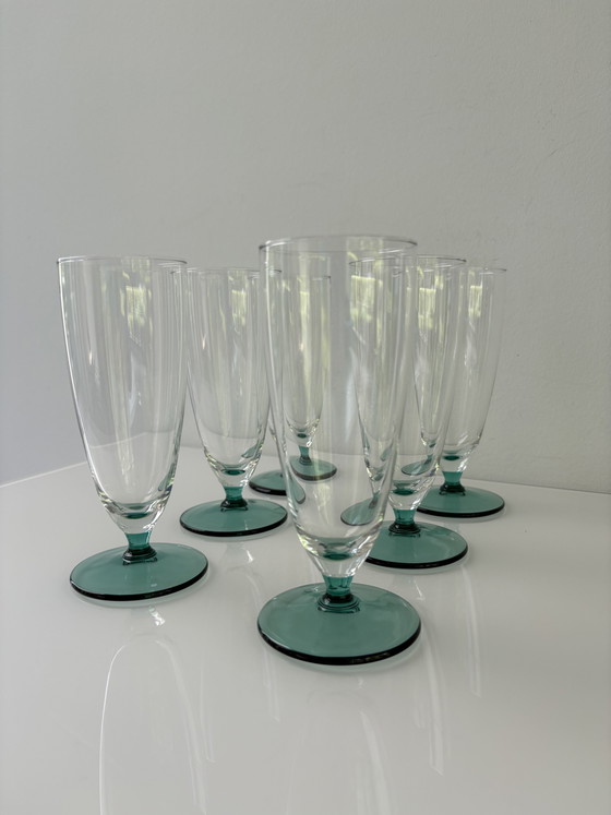 Image 1 of Vintage late ‘60s early ‘70s set of six glasses