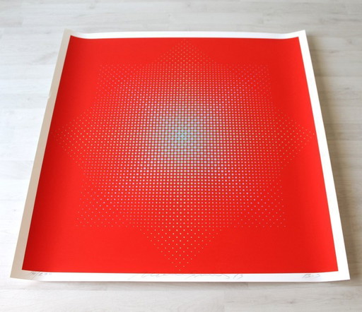 Almir Mavignier: Screenprint - edition of 200 - signed - numbered (90 x 90 cm)
