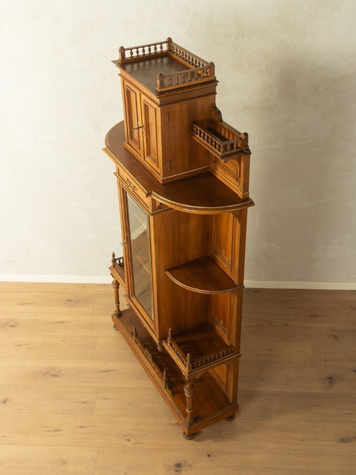 Antiker Gründerzeit-Hochschrank, um 1900 – kasten, Glass, Wood (photo 2 of 12)